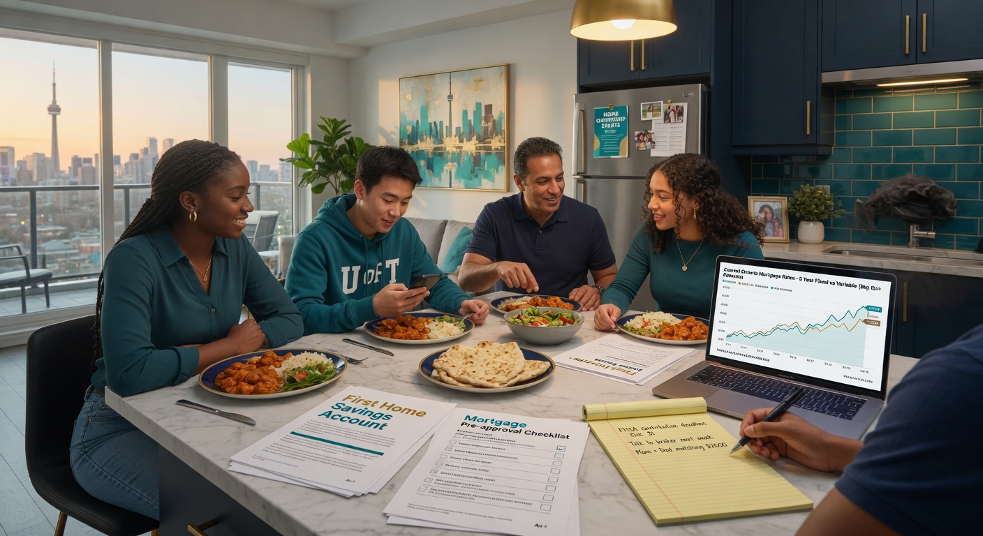 Family money conversation about mortgages and homeownership