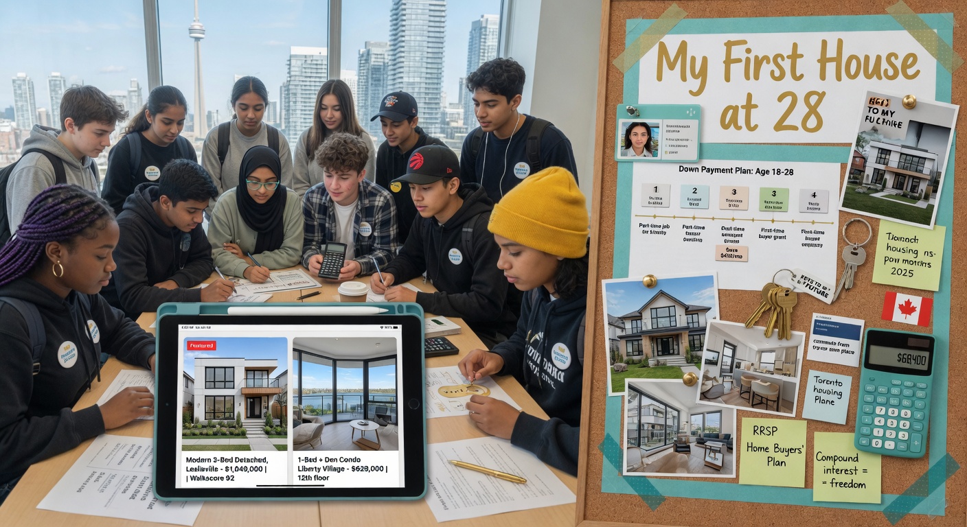 Teens envisioning first home ownership in Toronto