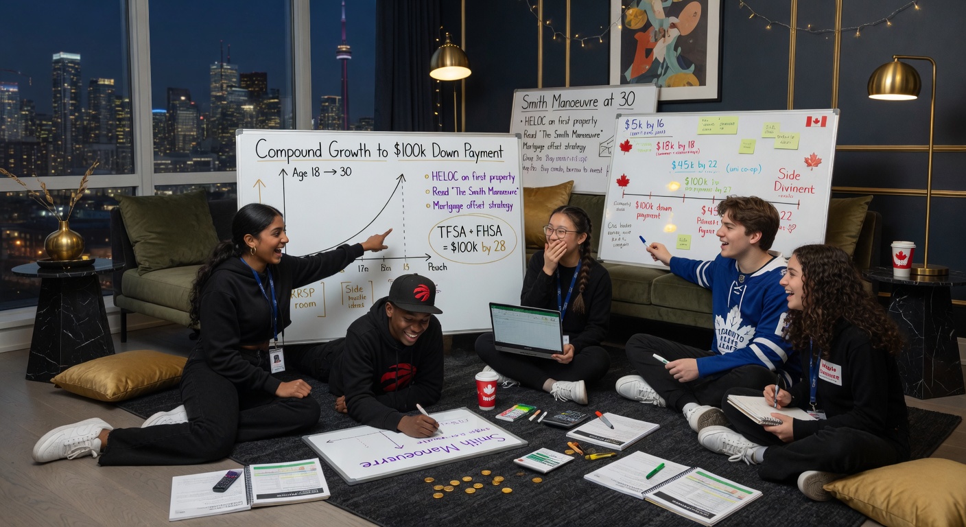 Teens planning long-term wealth and Smith Manoeuvre